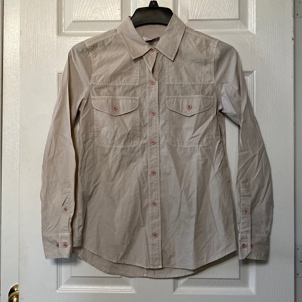 Equipment Femme Cotton Button Down Shirt